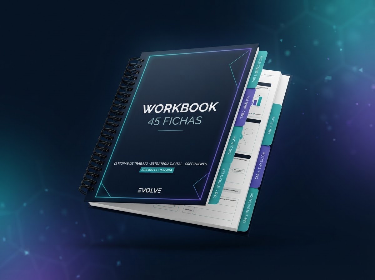 Workbook con 45 fichas prácticas del Kit IA Profesional